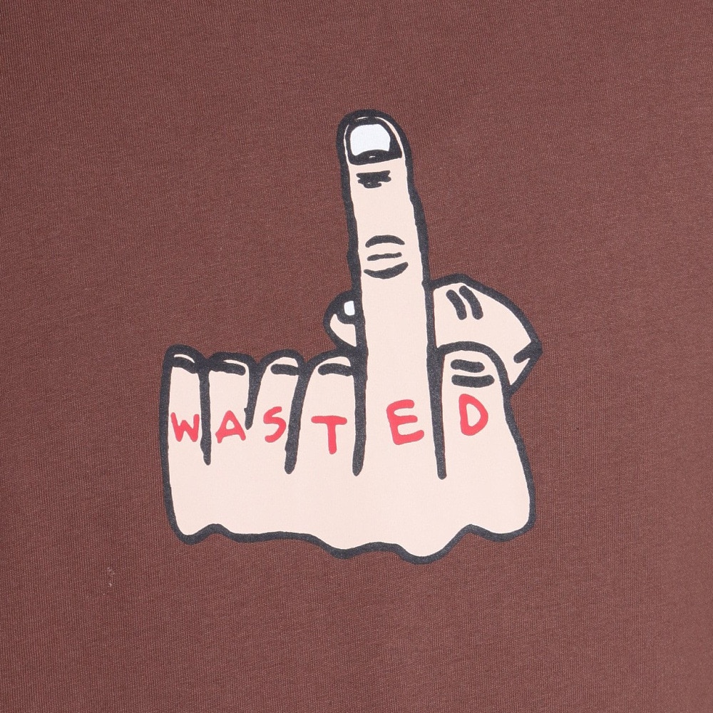 WASTED PARIS（WASTED PARIS）（メンズ）半袖Tシャツ メンズ スケートブラウン 23SSD3-07204-013-BR