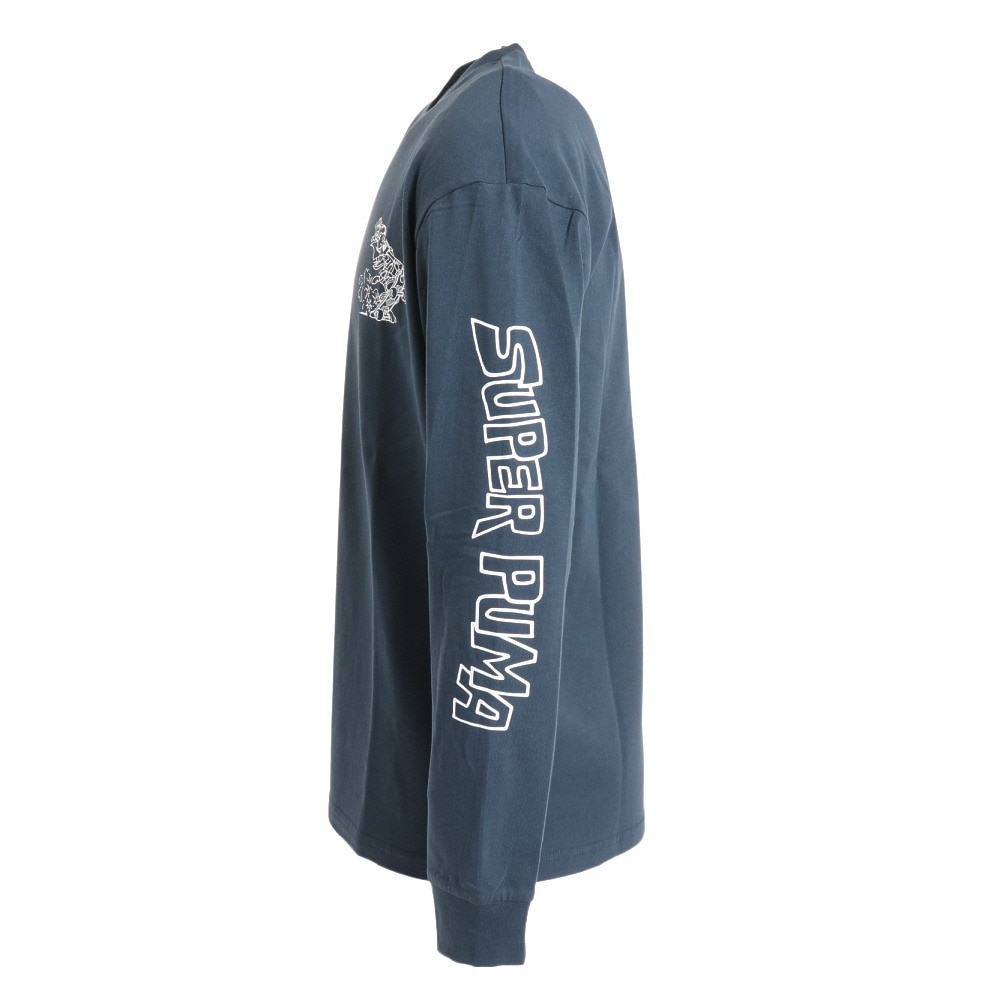 プーマ（PUMA）（メンズ）長袖Tシャツ 674801 16 NVY