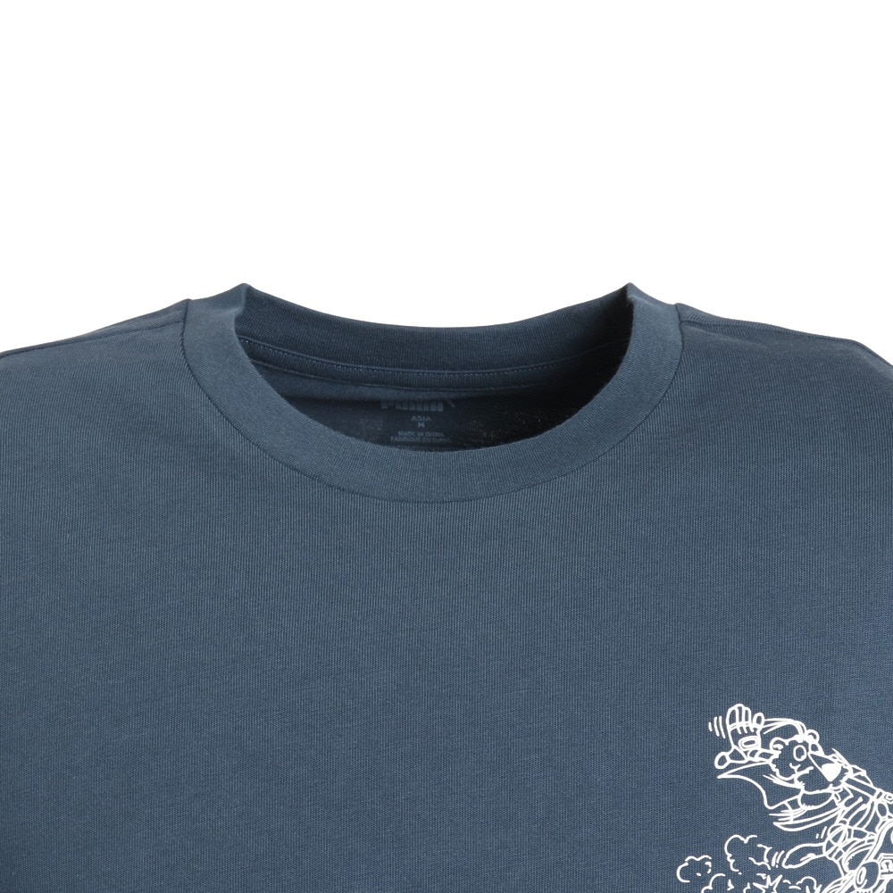 プーマ（PUMA）（メンズ）長袖Tシャツ 674801 16 NVY