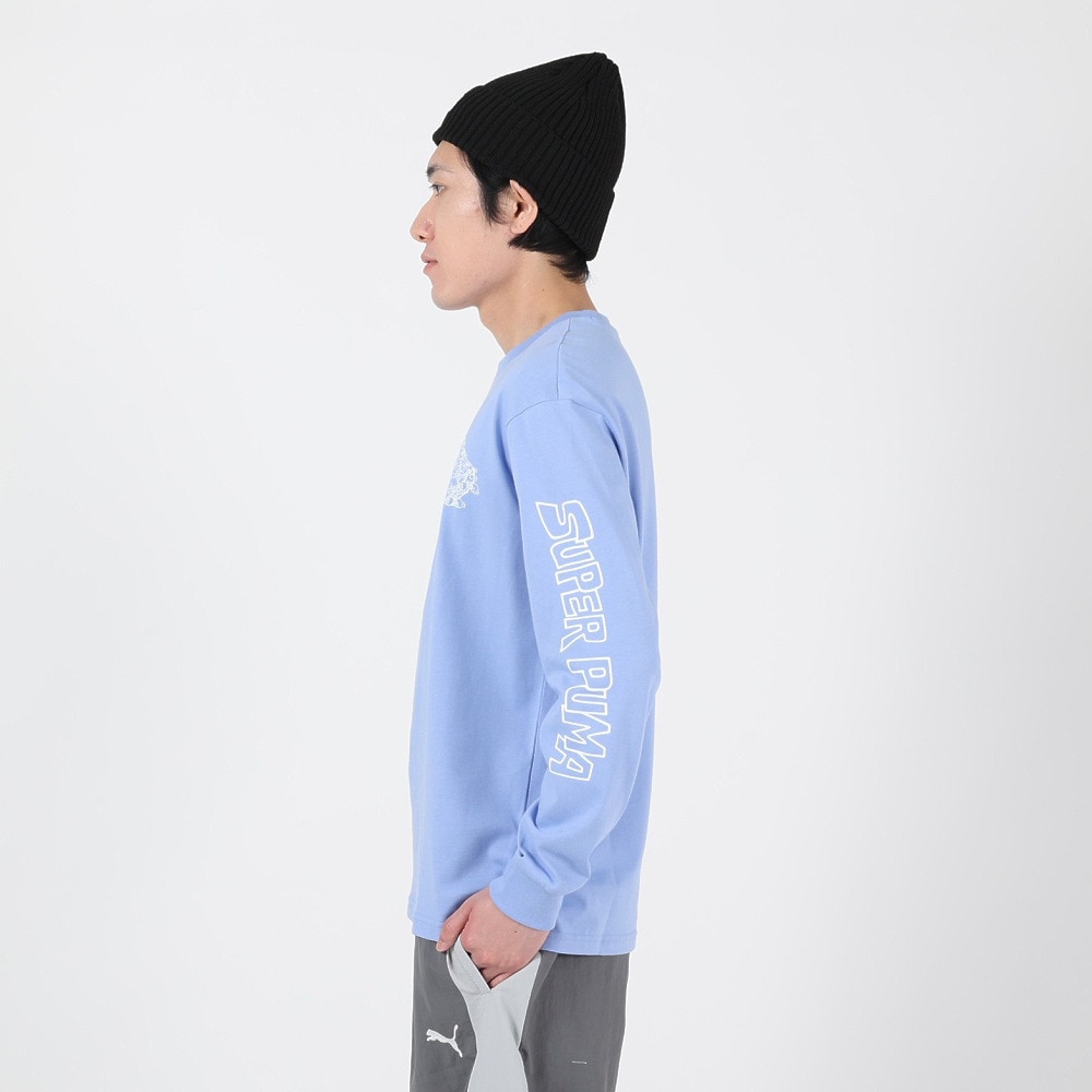 プーマ（PUMA）（メンズ）長袖Tシャツ 674801 27 BLU