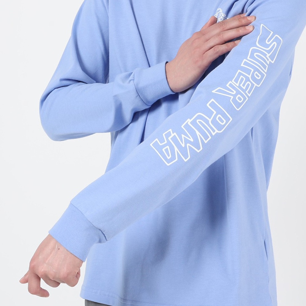 プーマ（PUMA）（メンズ）長袖Tシャツ 674801 27 BLU