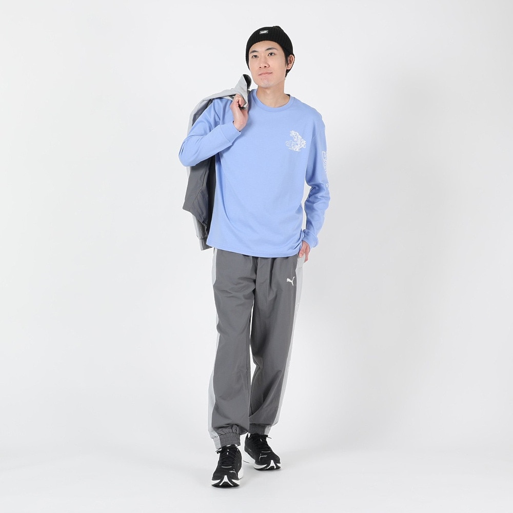 プーマ（PUMA）（メンズ）長袖Tシャツ 674801 27 BLU