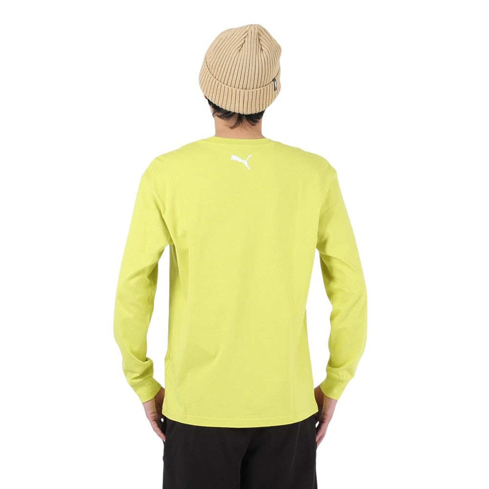 プーマ（PUMA）（メンズ）長袖Tシャツ メンズ 674801 33 LGRN