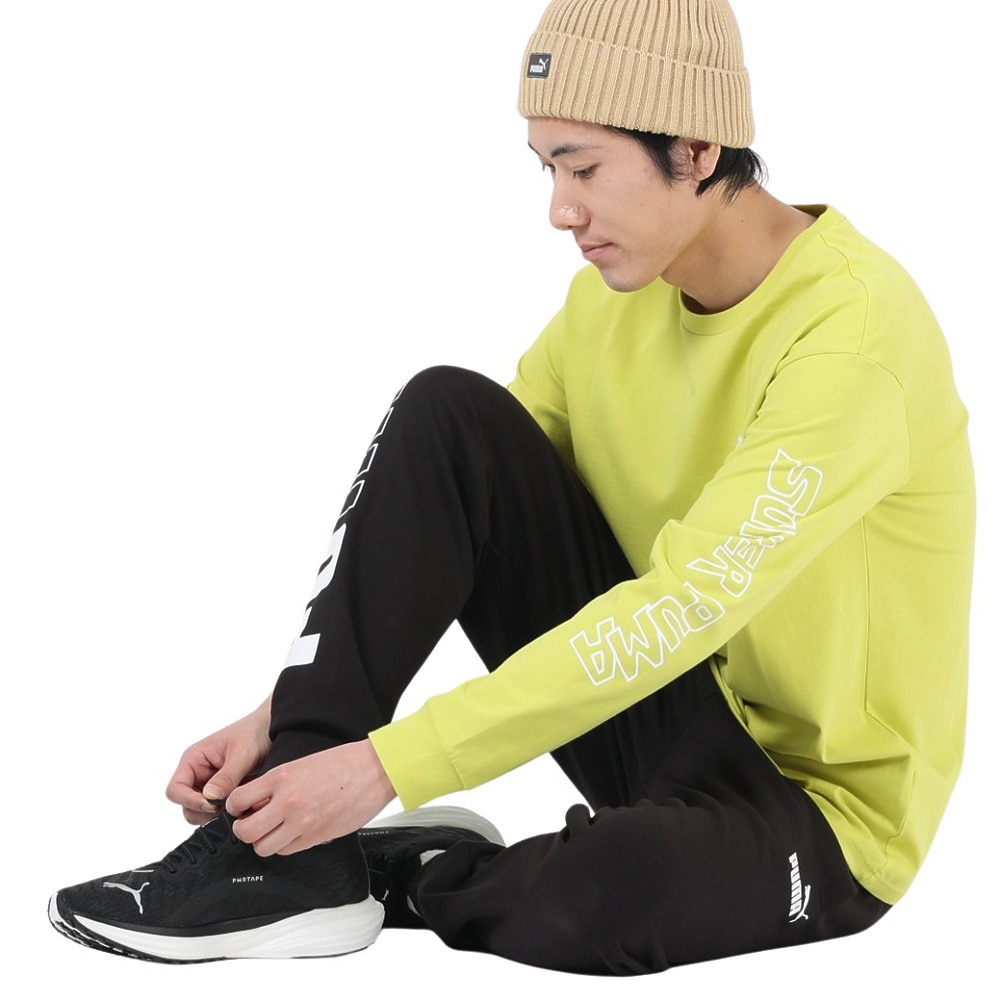 プーマ（PUMA）（メンズ）長袖Tシャツ メンズ 674801 33 LGRN