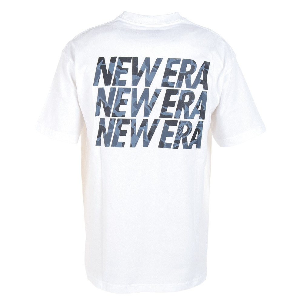 ニューエラ（NEW ERA）（メンズ）半袖Tシャツ メンズ ダックハンターカモ ワードマークロゴ 13516775