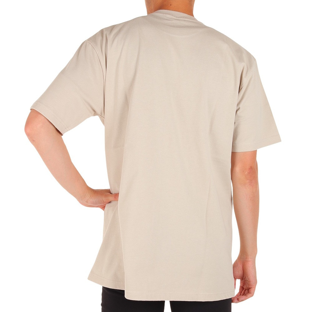 [ニューエラ] メンズ 半袖 コットン Tシャツ Flag Logo Mini