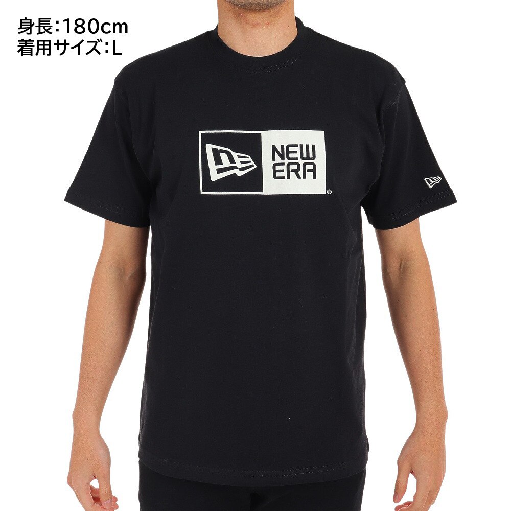 ニューエラ（NEW ERA）（メンズ）SSCT BOX LOGO 半袖Tシャツ 13516802