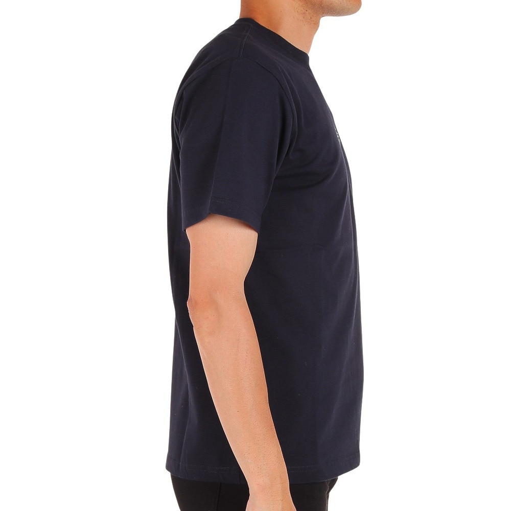 ニューエラ（NEW ERA）（メンズ）半袖　tシャツ ワンポイント ロゴt　ネイビー Flag Logo Mini フラッグロゴ 13534571