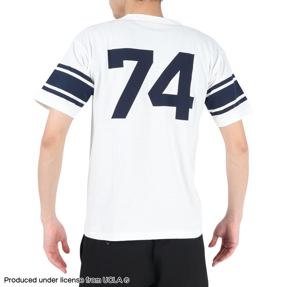 チャンピオン-ヘリテイジ（CHAMPION-HERITAGE）（メンズ）TRUE TO ARCHIVES 1/4スリーブフットボールTシャツ C3-R339 010