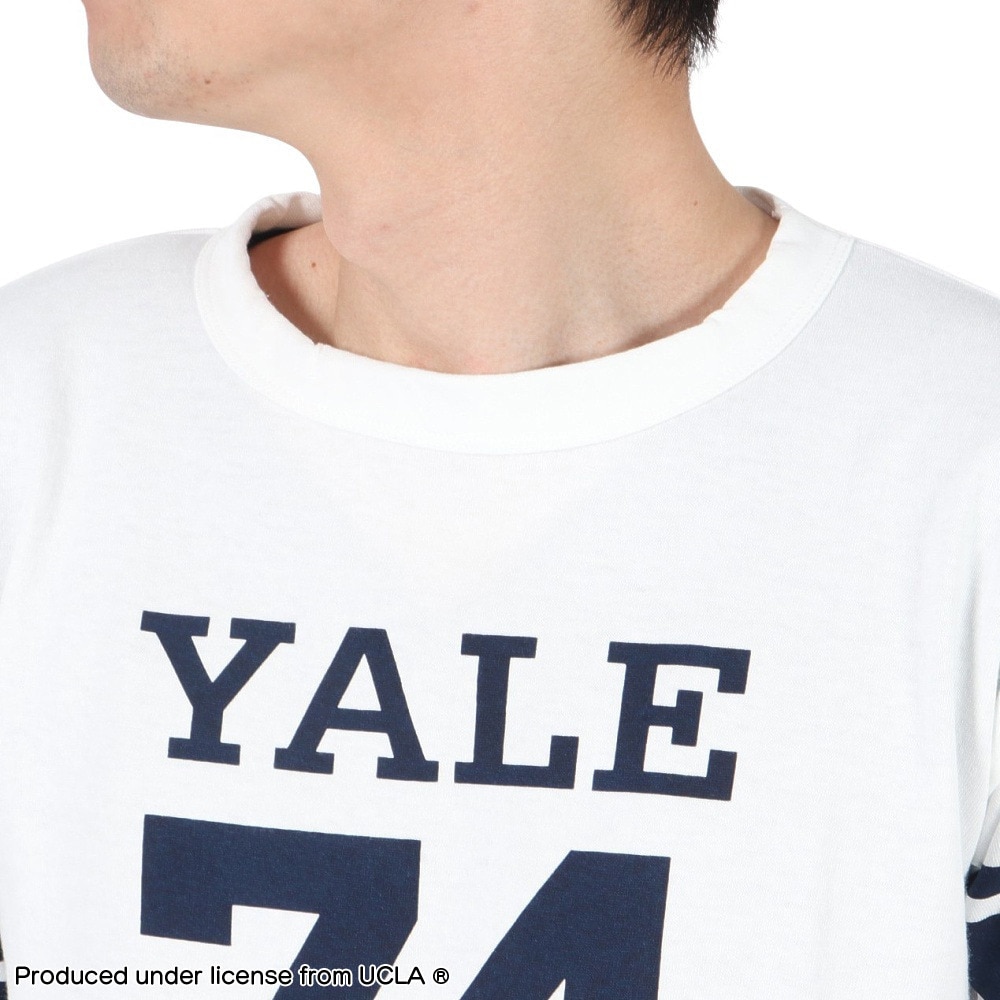 チャンピオン-ヘリテイジ（CHAMPION-HERITAGE）（メンズ）TRUE TO ARCHIVES 1/4スリーブフットボールTシャツ C3-R339 010