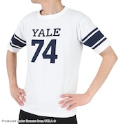(メンズ)TRUE TO ARCHIVES 1/4スリーブフットボールTシャツ C3-R339 010
