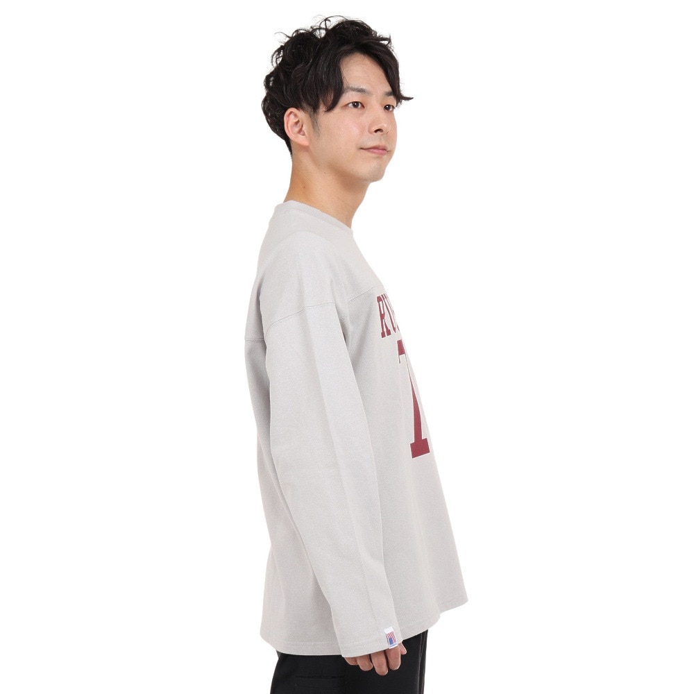 ラッセル（RUSSELL）（メンズ）COTTON USA 長袖Tシャツ RBM23ES0001 GRY