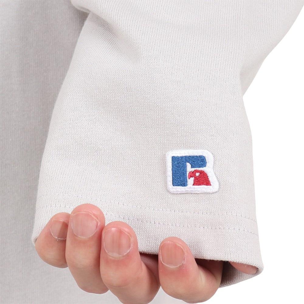 ラッセル（RUSSELL）（メンズ）COTTON USA 長袖Tシャツ RBM23ES0001 GRY
