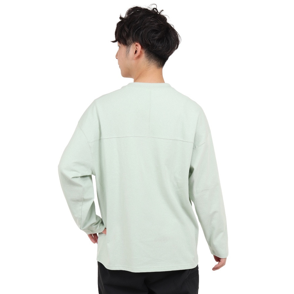 ラッセル（RUSSELL）（メンズ）COTTON USA 長袖Tシャツ RBM23ES0001 MINT