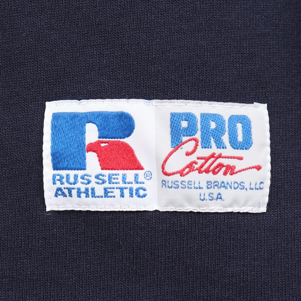 ラッセル（RUSSELL）（メンズ）COTTON USA 長袖Tシャツ RBM23ES0001 NVY
