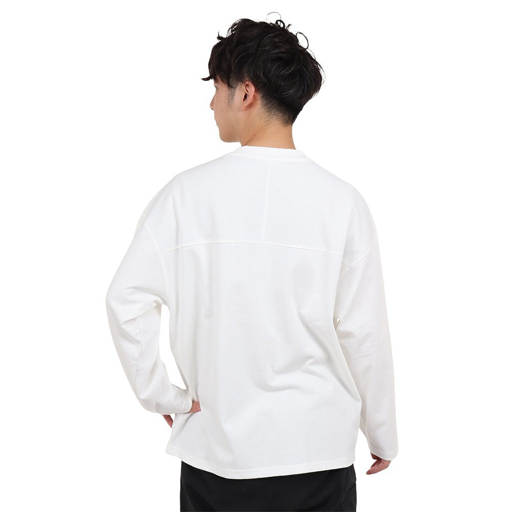 ラッセル（RUSSELL）（メンズ）COTTON USA 長袖Tシャツ RBM23ES0001 WHT