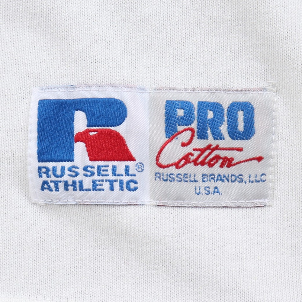 ラッセル（RUSSELL）（メンズ）COTTON USA 長袖Tシャツ RBM23ES0001 WHT