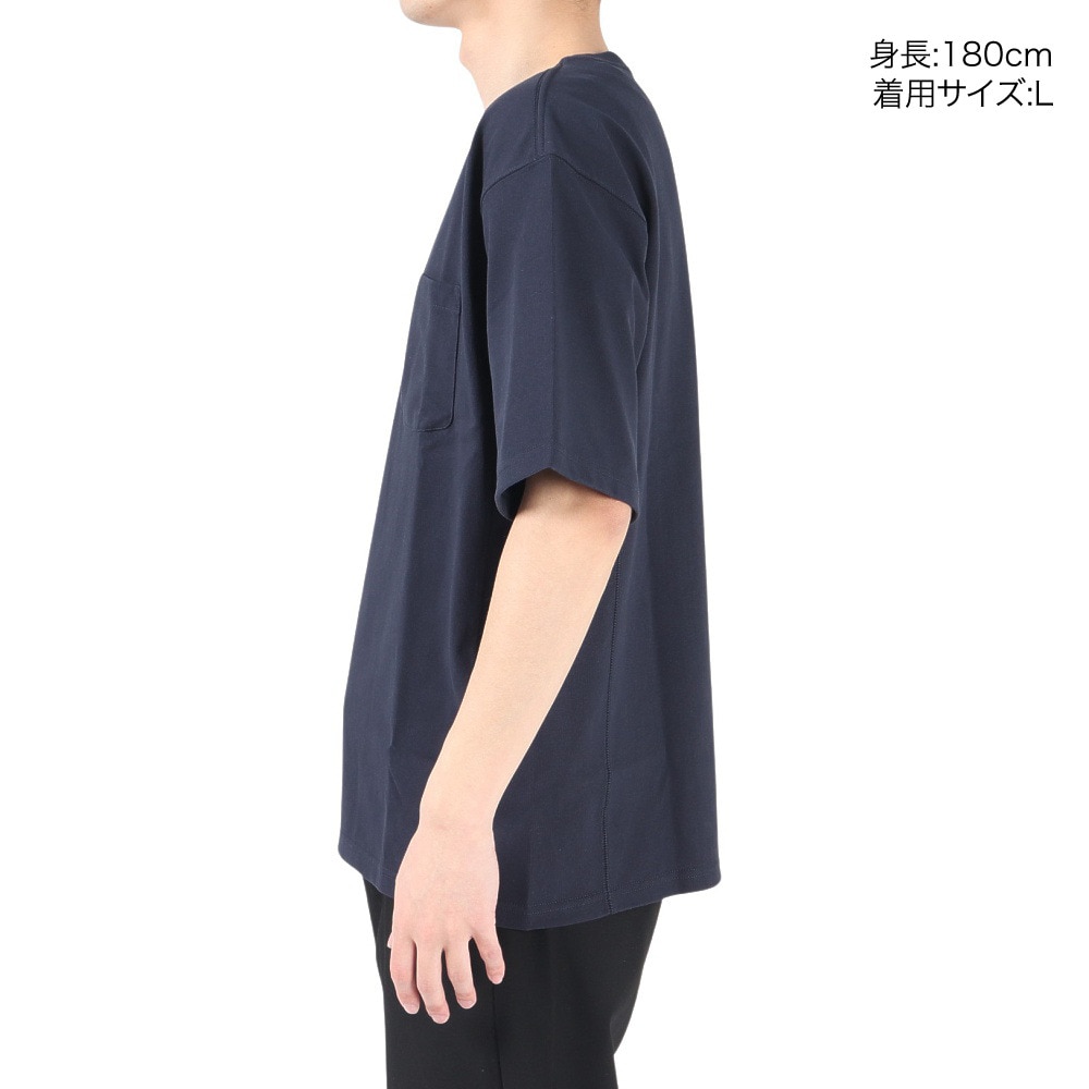 エスエーエス（S.A.S）（メンズ）半袖Tシャツ メンズ マルチファンクション SAS2245900-79:NAVY