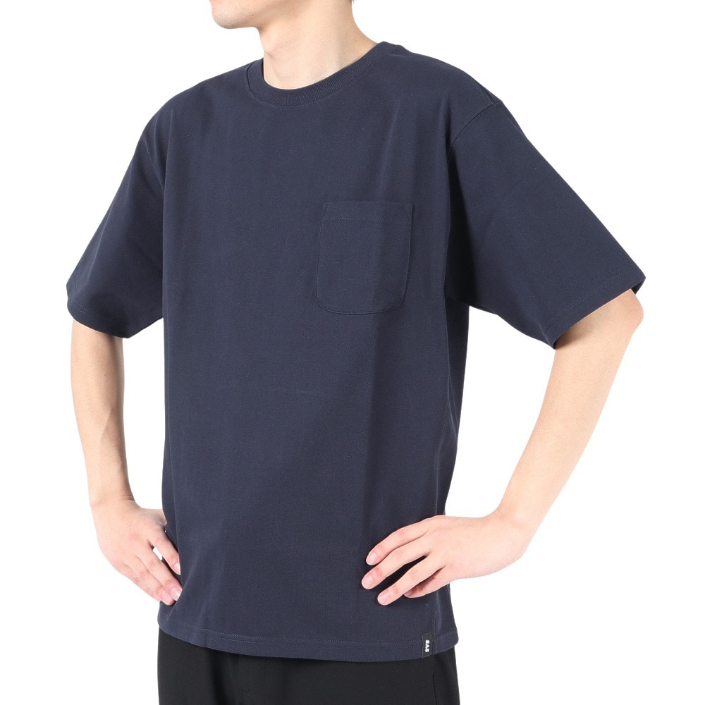 エスエーエス（S.A.S）（メンズ）半袖Tシャツ メンズ マルチファンクション SAS2245900-79:NAVY