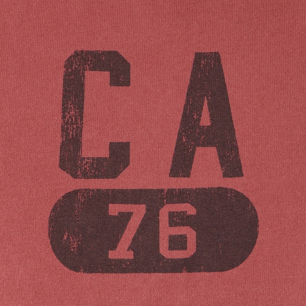 エスエーエス（S.A.S）（メンズ）半袖Tシャツ メンズ カレッジロゴ SAS2247200-39:WINE