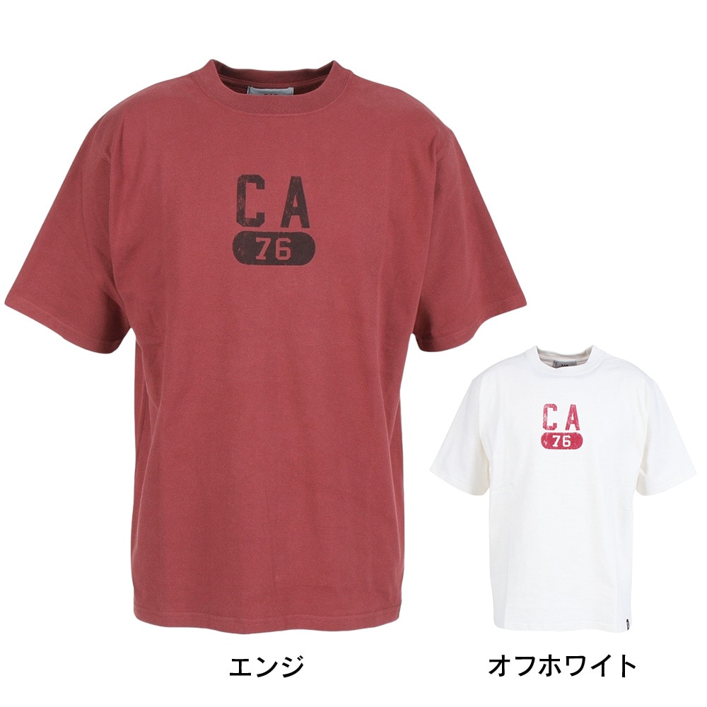 エスエーエス（S.A.S）（メンズ）半袖Tシャツ メンズ カレッジロゴ SAS2247200-39:WINE