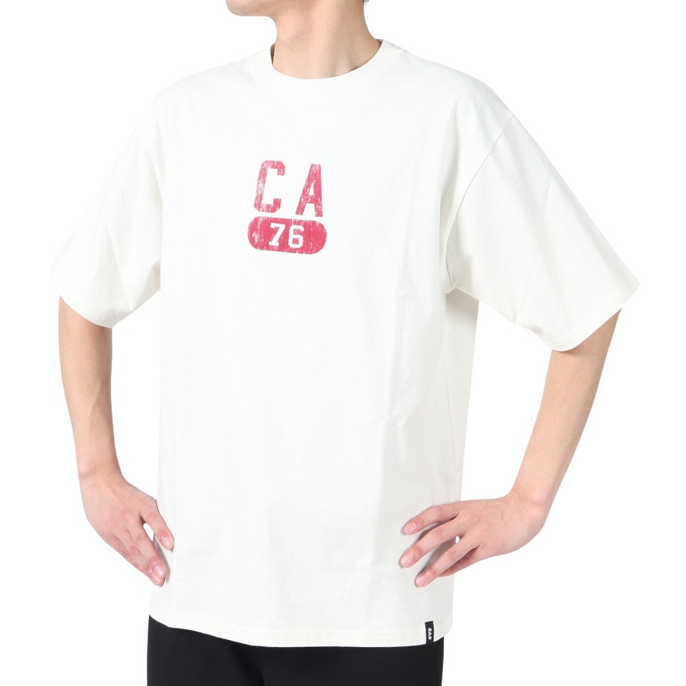 エスエーエス（S.A.S）（メンズ）半袖Tシャツ メンズ カレッジロゴ SAS2247200-5:OFF