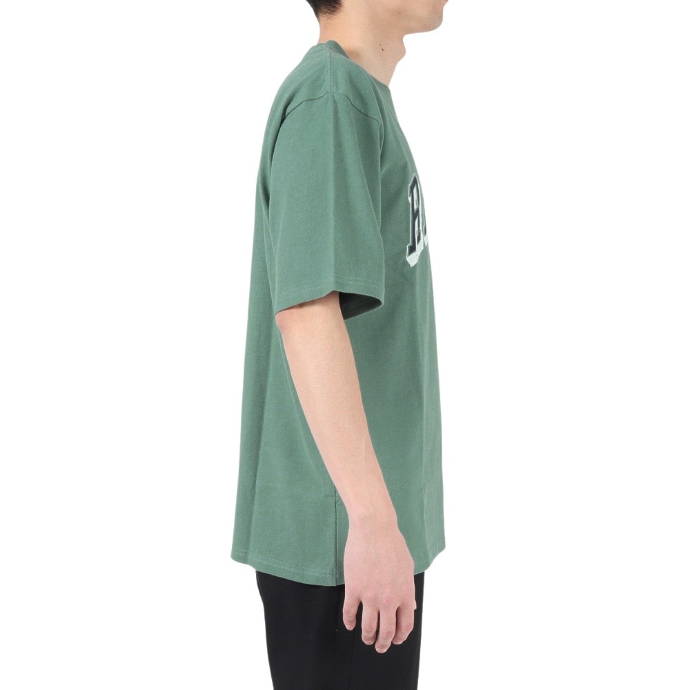 エスエーエス（S.A.S）（メンズ）半袖Tシャツ メンズ カレッジロゴ SAS2247201-65:GREEN