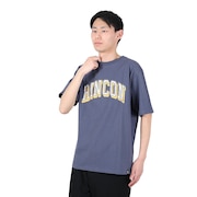 エスエーエス（S.A.S）（メンズ）半袖Tシャツ メンズ カレッジロゴ 半袖Tシャツ SAS2247201-79:NAVY