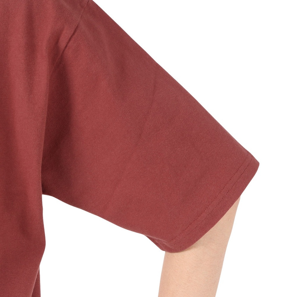 エスエーエス（S.A.S）（メンズ）半袖Tシャツ メンズ カレッジロゴ CA SAS2247202-39:WINE
