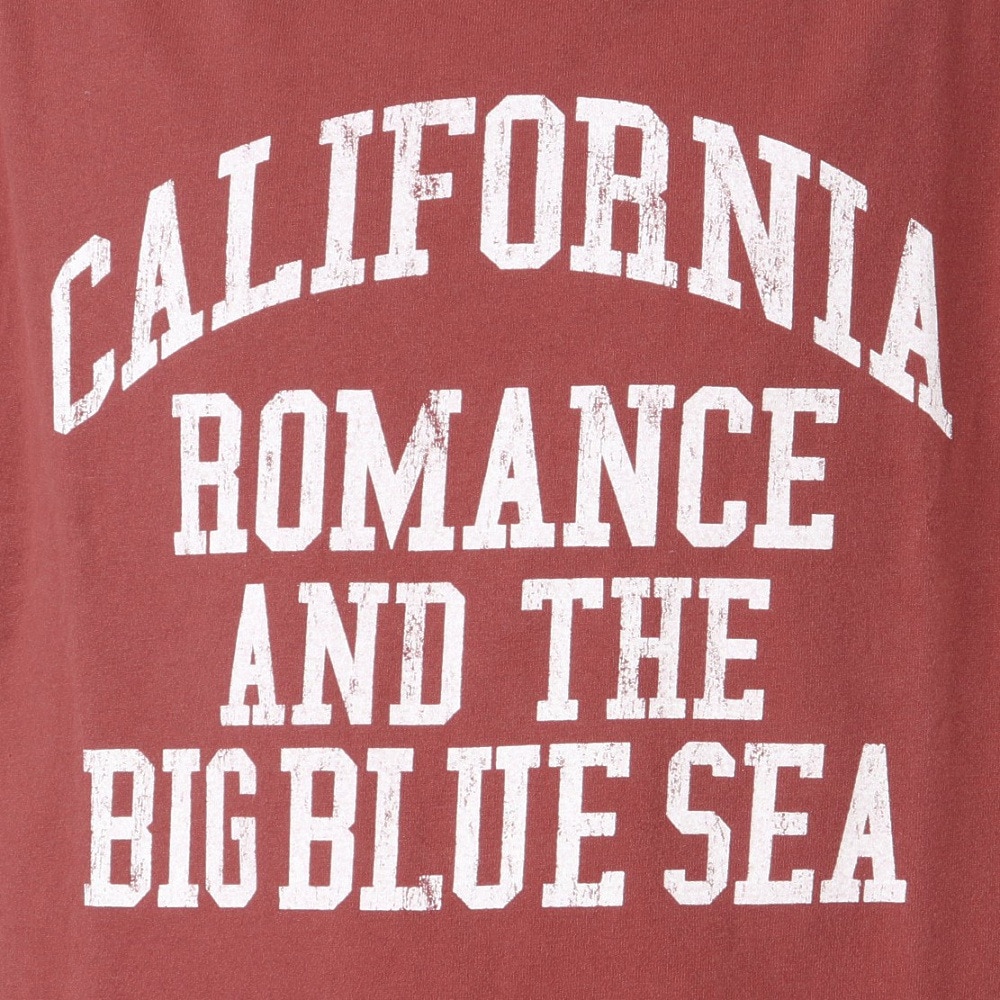 エスエーエス（S.A.S）（メンズ）半袖Tシャツ メンズ カレッジロゴ CA SAS2247202-39:WINE