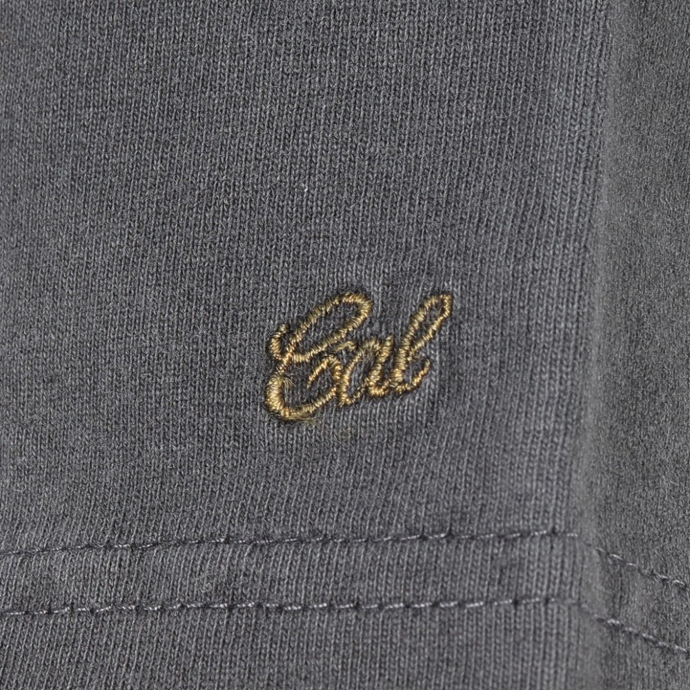 エスエーエス（S.A.S）（メンズ）半袖Tシャツ メンズ フラットシーマピグメント SAS2247203-17:CHARCOAL