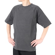 エスエーエス（S.A.S）（メンズ）半袖Tシャツ メンズ フラットシーマピグメント SAS2247203-17:CHARCOAL
