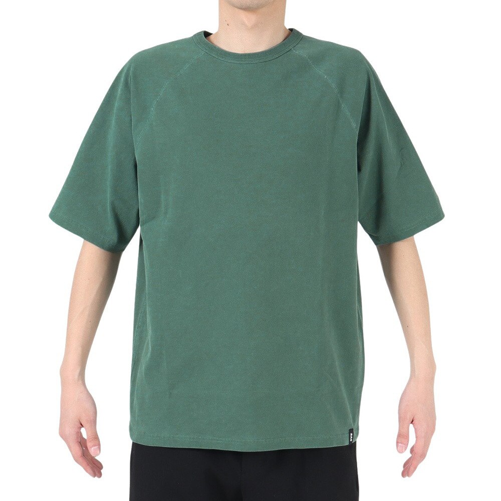 エスエーエス（S.A.S）（メンズ）半袖Tシャツ フラットシーマピグメント SAS2247203-65:GREEN