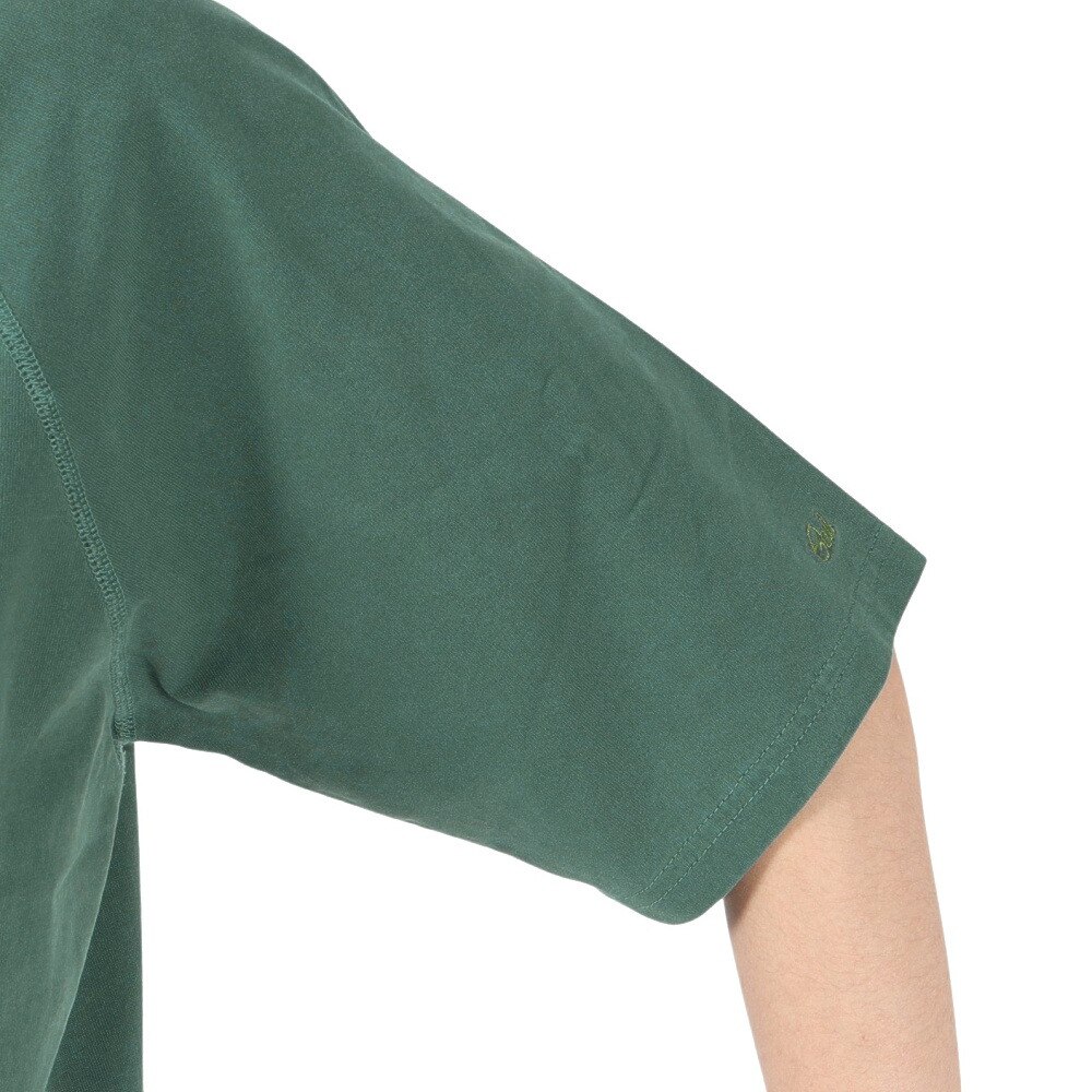 エスエーエス（S.A.S）（メンズ）半袖Tシャツ フラットシーマピグメント SAS2247203-65:GREEN
