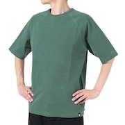 エスエーエス（S.A.S）（メンズ）半袖Tシャツ フラットシーマピグメント SAS2247203-65:GREEN