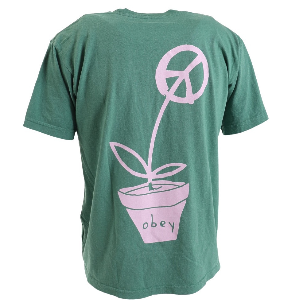 オベイ（OBEY）（メンズ）半袖Tシャツ メンズ PEACE FLOWER 163003412PLFO23P
