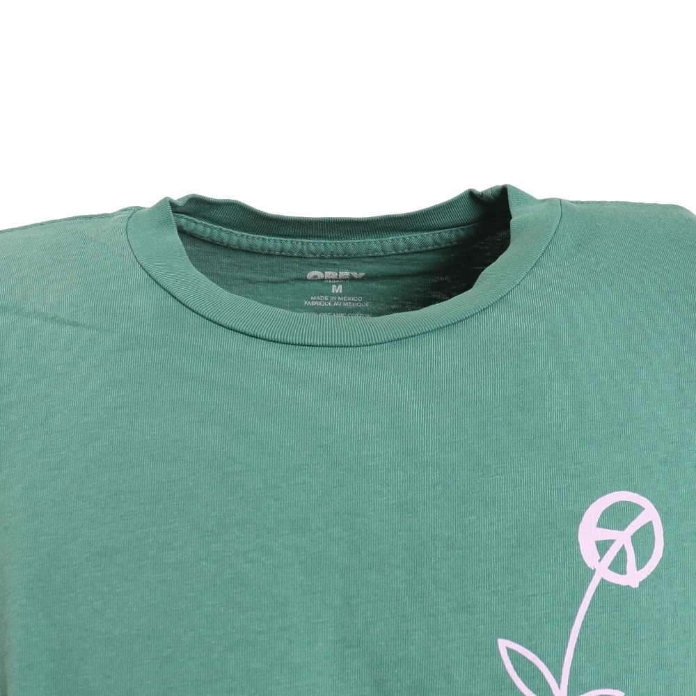 オベイ（OBEY）（メンズ）半袖Tシャツ メンズ PEACE FLOWER 163003412PLFO23P