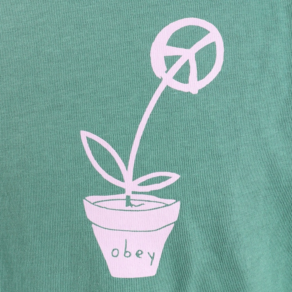 オベイ（OBEY）（メンズ）半袖Tシャツ メンズ PEACE FLOWER 163003412PLFO23P