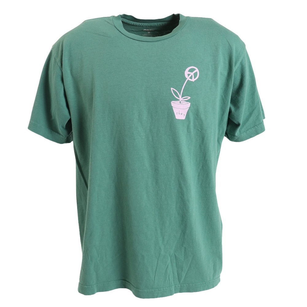 オベイ（OBEY）（メンズ）半袖Tシャツ メンズ PEACE FLOWER 163003412PLFO23P