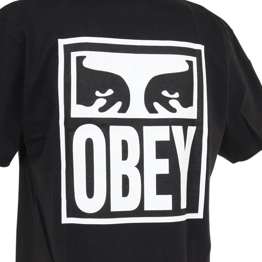 オベイ（OBEY）（メンズ）半袖Tシャツ メンズ OBEY EYES ICON 2 CLASSIC 165262142BLKO23P
