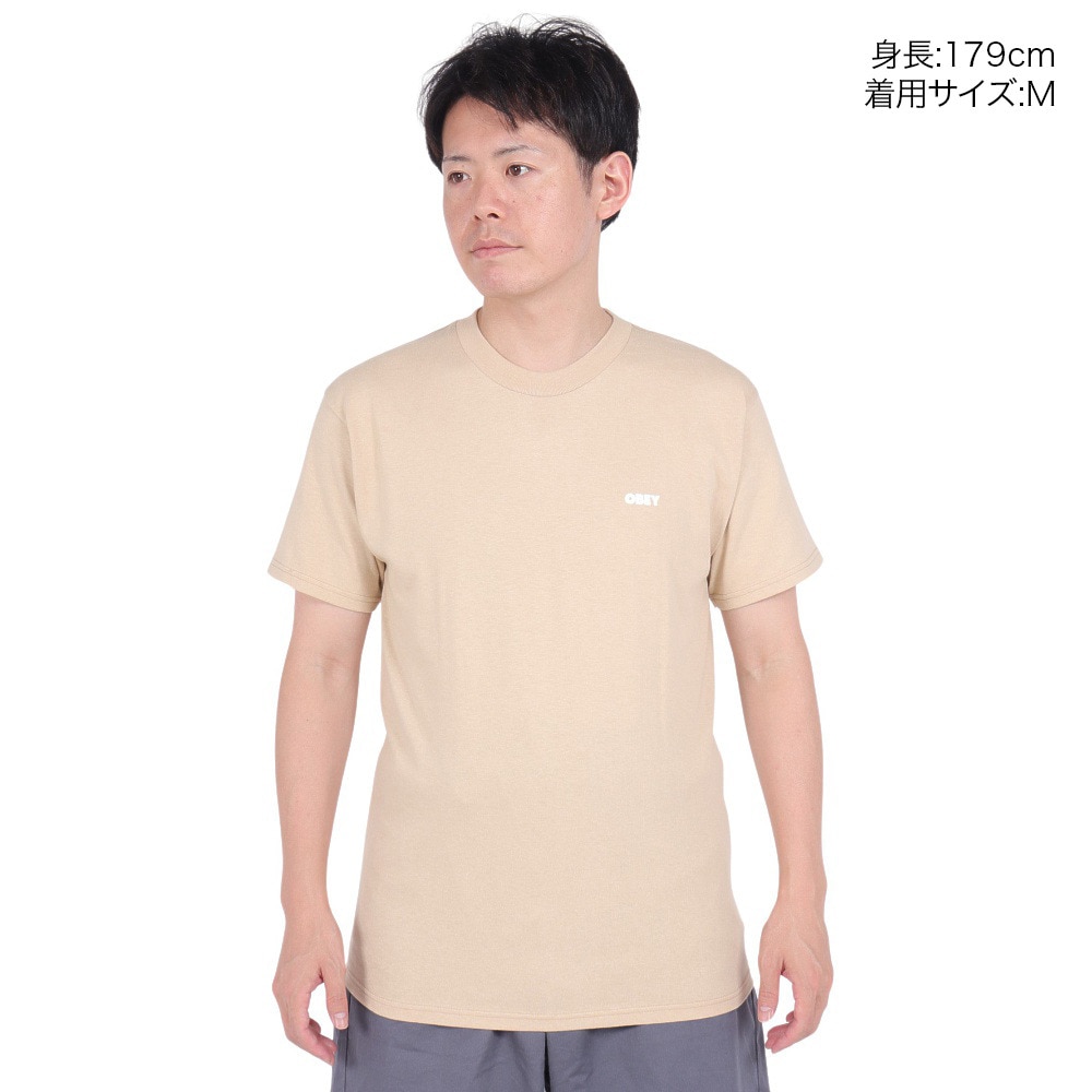 オベイ（OBEY）（メンズ）半袖Tシャツ メンズ BOLD OBEY 2 165263016SANO23P