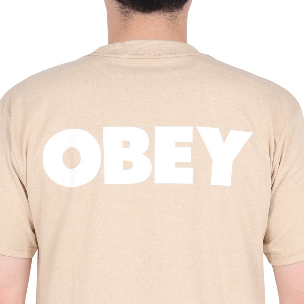 オベイ（OBEY）（メンズ）半袖Tシャツ メンズ BOLD OBEY 2 165263016SANO23P