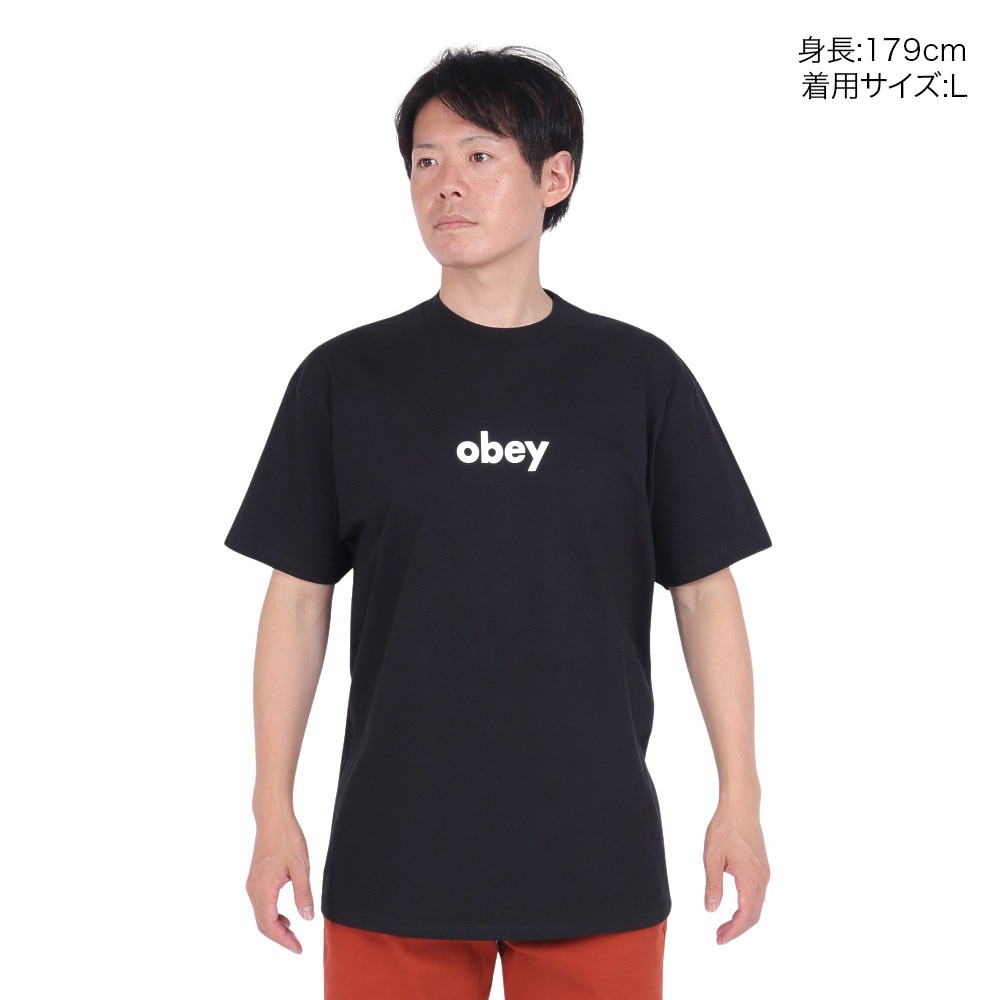 オベイ（OBEY）（メンズ）半袖Tシャツ メンズ LOWER CASE 2
