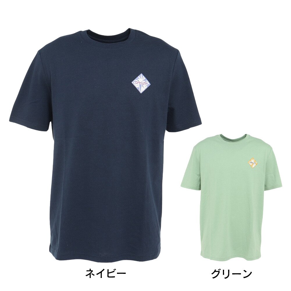 オークリー（OAKLEY）（メンズ）半袖Tシャツ メンズ DECO PALMS B1B FOA404419-6AC