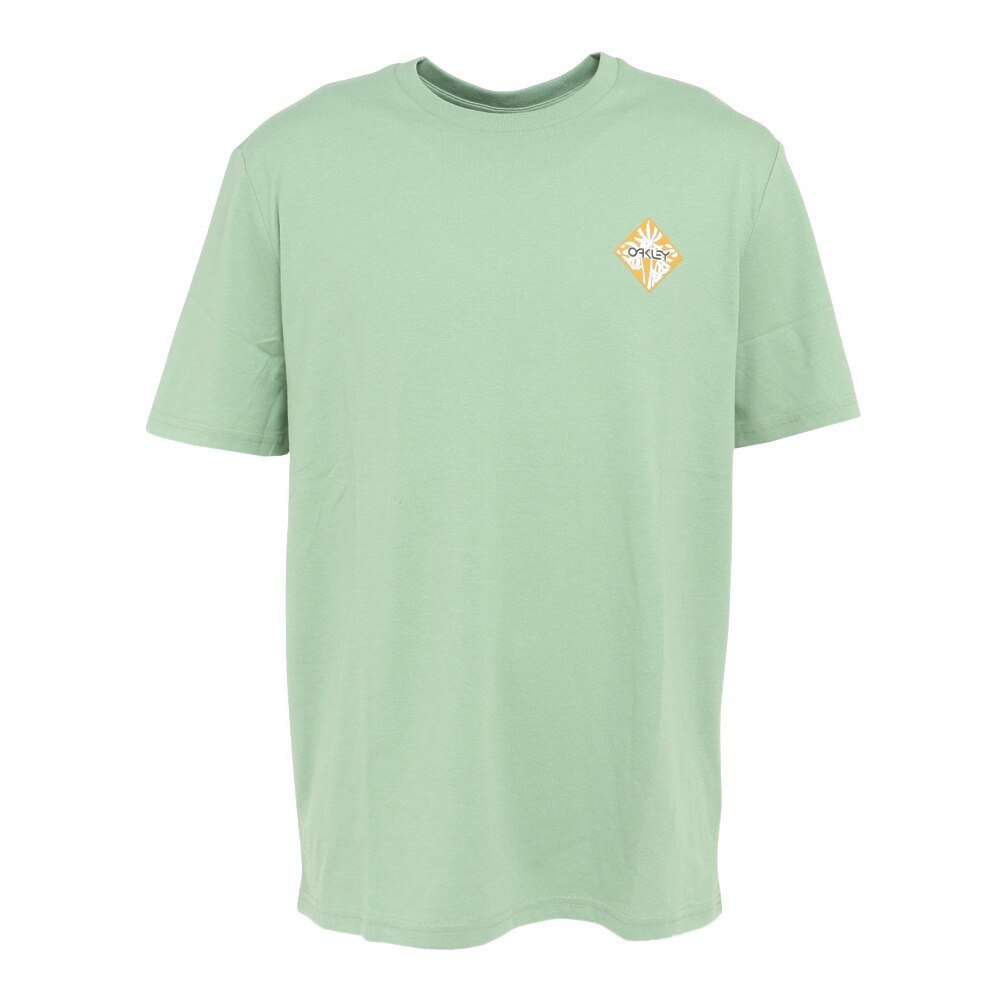 オークリー（OAKLEY）（メンズ）半袖Tシャツ メンズ DECO PALMS B1B FOA404419-7AN
