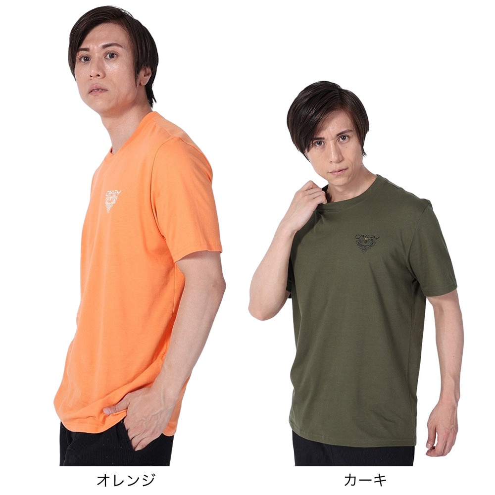 オークリー（OAKLEY）（メンズ）Tシャツ メンズ Hard Charge FOA404433-86L