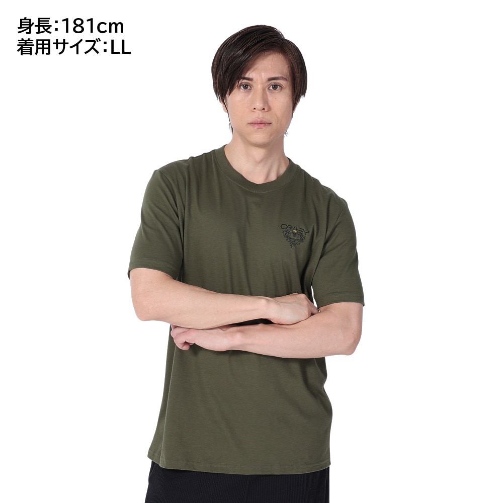 オークリー（OAKLEY）（メンズ）Tシャツ メンズ Hard Charge FOA404433-86L