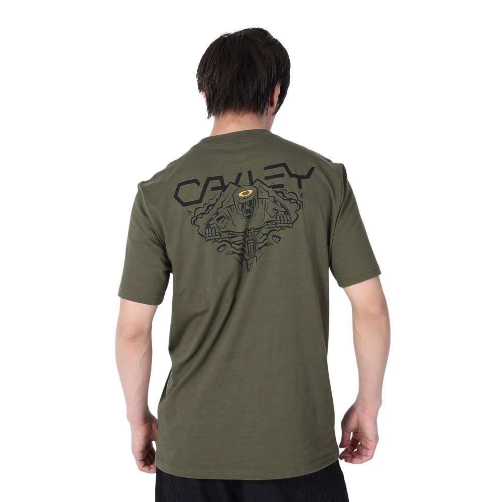 オークリー（OAKLEY）（メンズ）Tシャツ メンズ Hard Charge FOA404433-86L