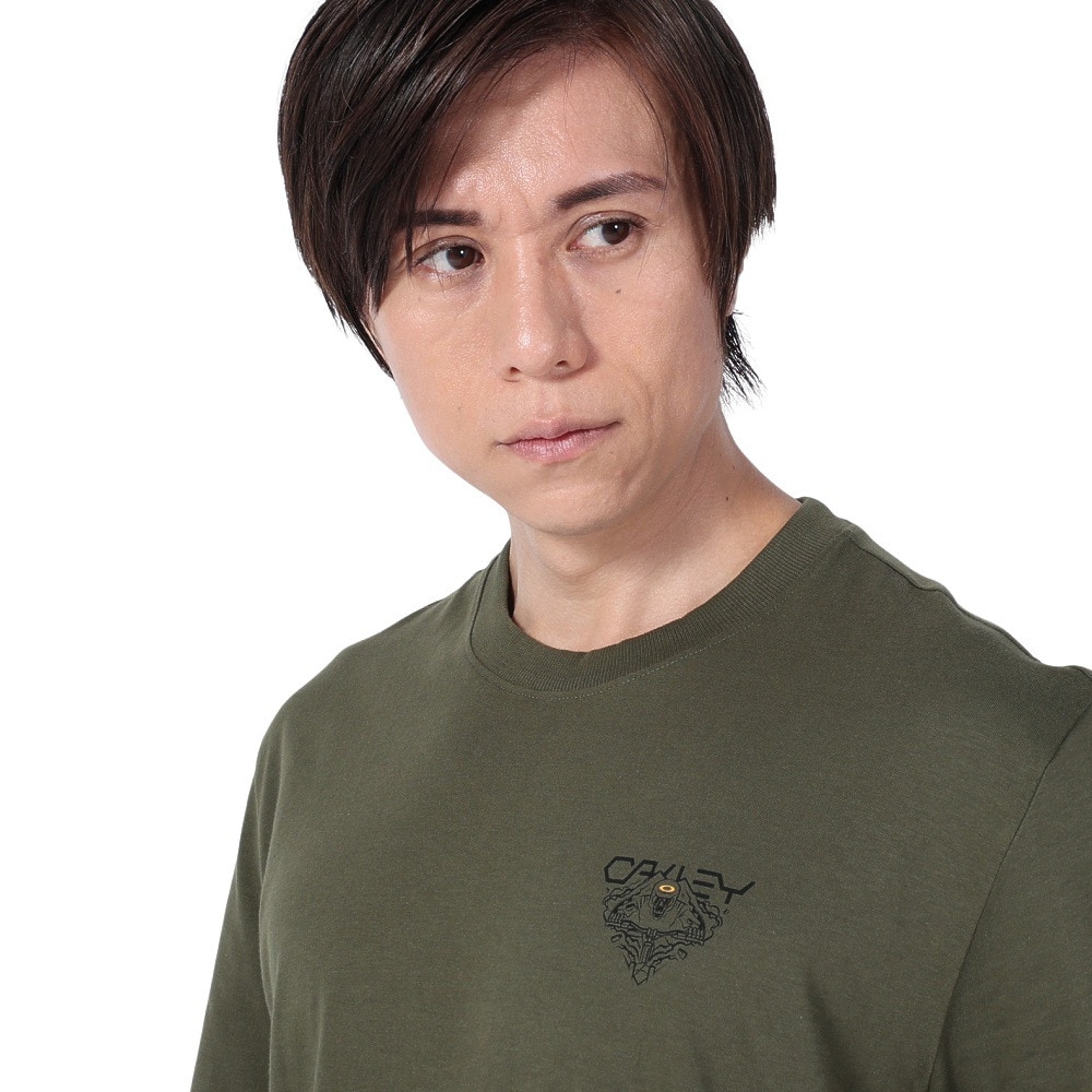 オークリー（OAKLEY）（メンズ）Tシャツ メンズ Hard Charge FOA404433-86L