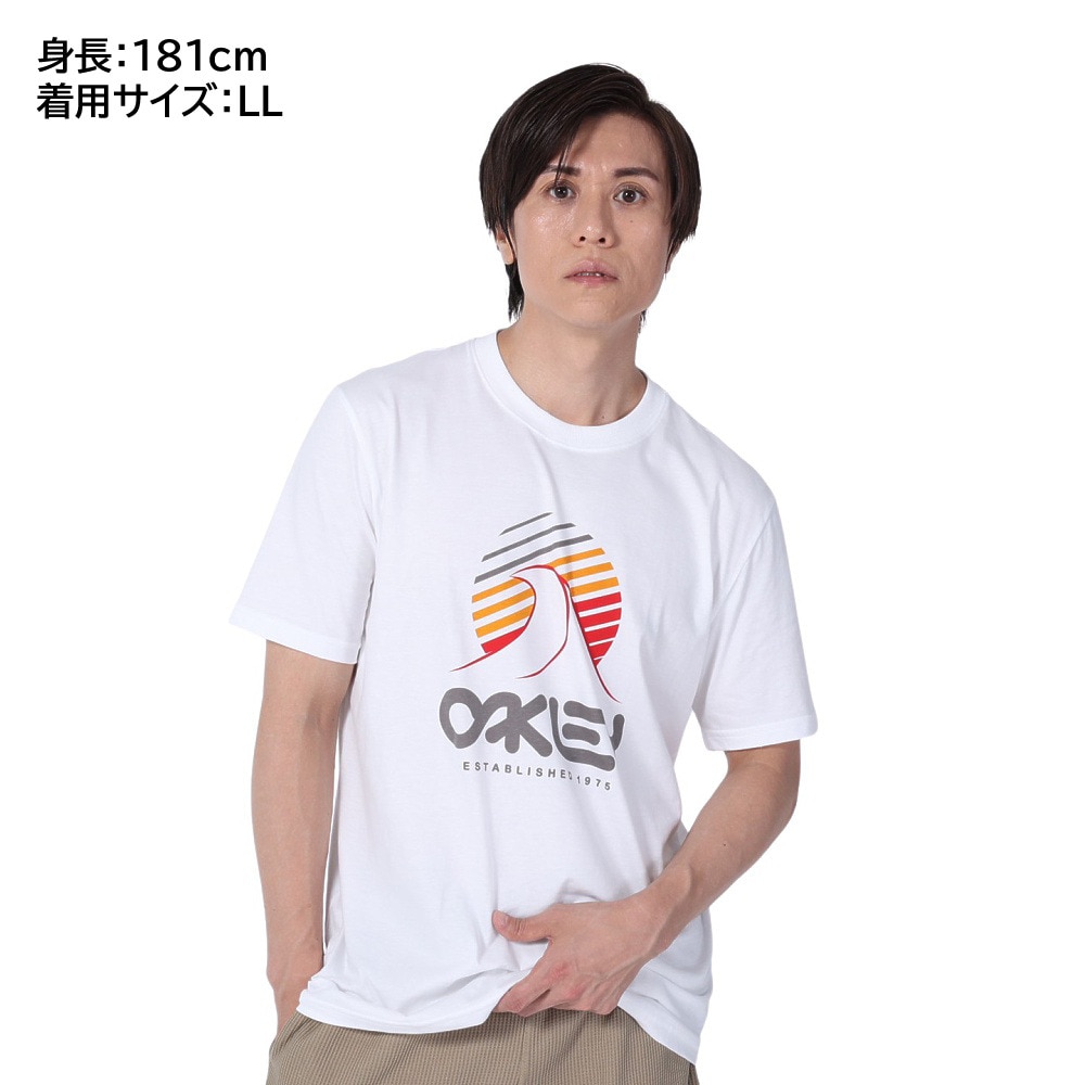 オークリー（OAKLEY）（メンズ）Tシャツ メンズ One Wave B1B FOA404436-100